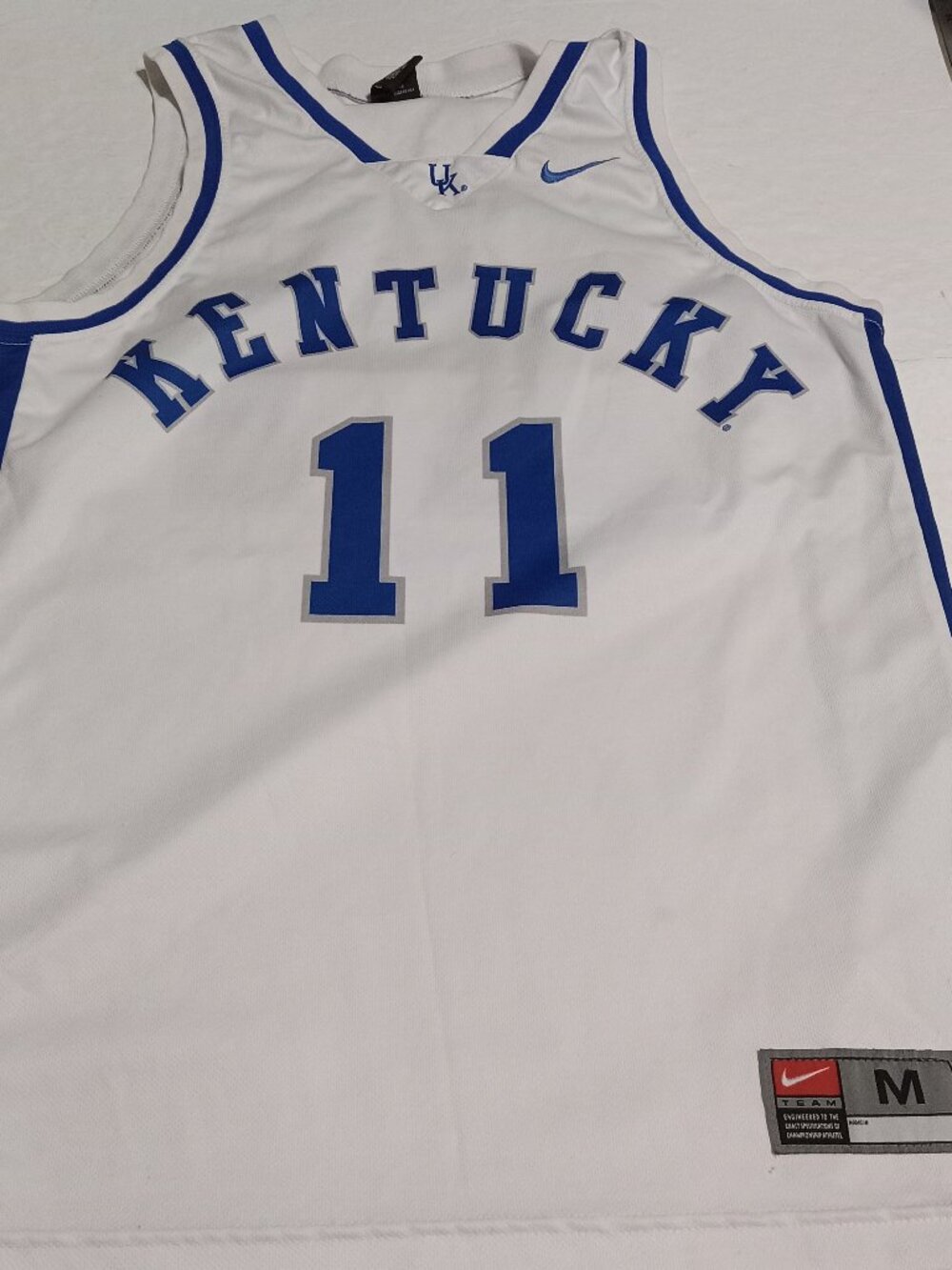 Nike Kentucky Wildcats VTG Basketball Jersey M Made in USA